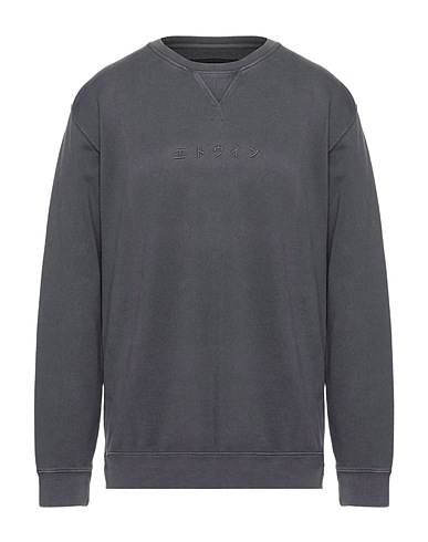 EDWIN Felpa Grigio 100% Cotone