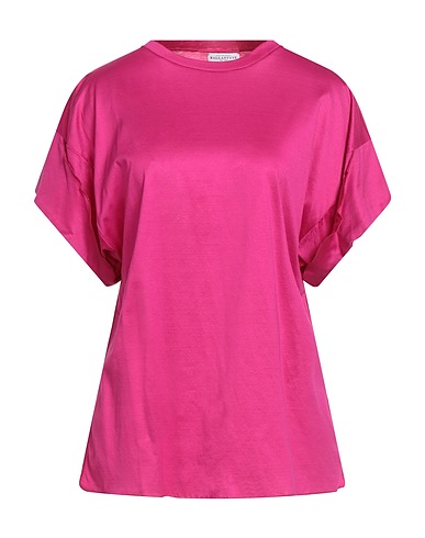 BALLANTYNE Basic T-Shirt Fuchsia 100% Cotton