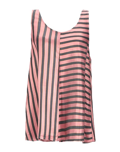 RUE•8ISQUIT Top Rosa antico 58% Acetato, 42% Viscosa