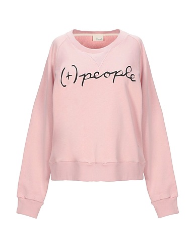 (+) PEOPLE Sweatshirt Light pink 100% Cotton