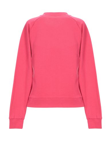 Shop People (+)  Woman Sweatshirt Fuchsia Size S Cotton In Pink