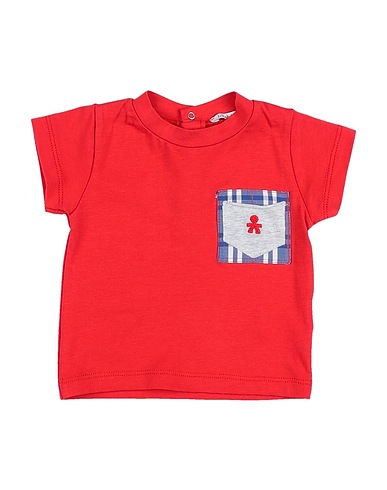 LE BEBÉ T-Shirt Ziegelrot 94% Baumwolle, 6% Elastan