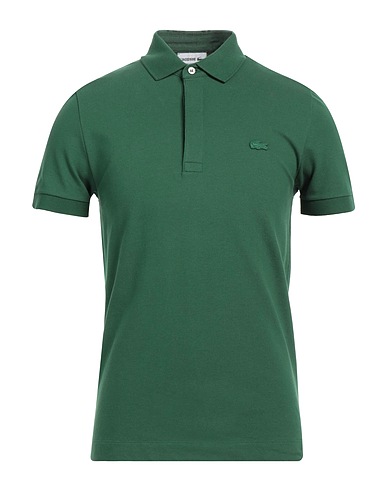 LACOSTE Μπλουζάκι Polo Πράσινο 94% Βαμβάκι, 6% Ελαστάνη