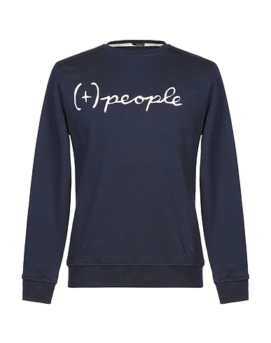 (+) PEOPLE Sweatshirt Midnight blue 100% Cotton