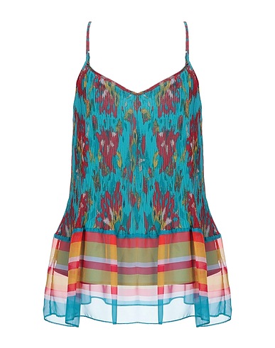 TWINSET Top Verde petrolio 100% Poliestere
