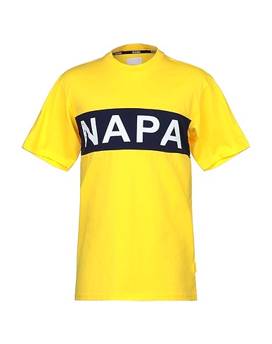 NAPAPIJRI T-shirt Yellow 100% Cotton
