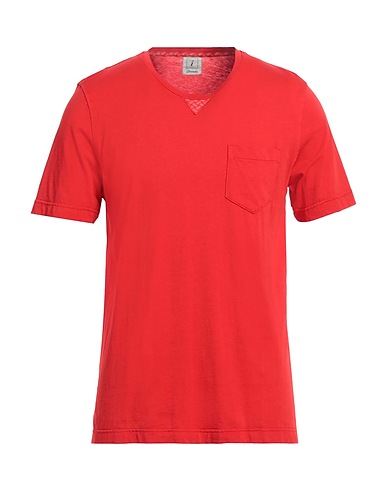 DRUMOHR T-shirt Rosso 100% Cotone