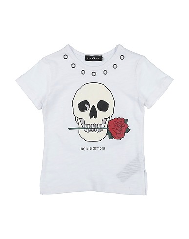 JOHN RICHMOND T-shirt White 100% Cotton