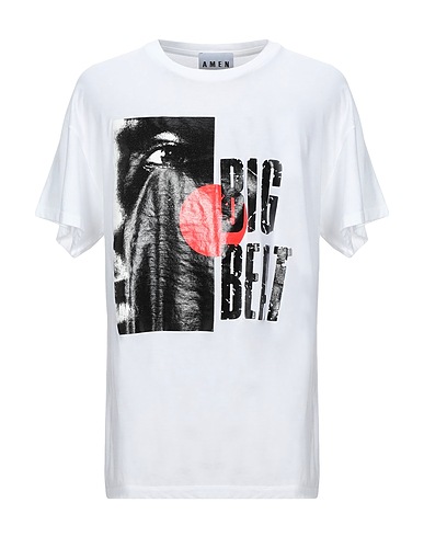 AMEN T-Shirt Weiß 100% Baumwolle