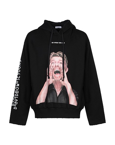 IH NOM UH NIT Sweatshirt Black 100% Cotton, Elastane