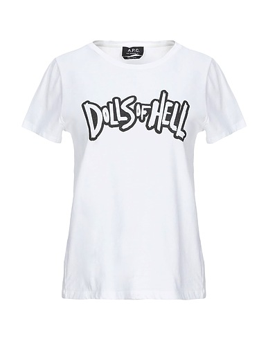A.P.C. T-shirt White 100% Cotton