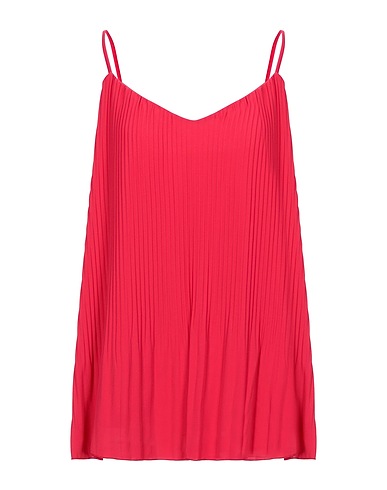 MANILA GRACE Cami Red 100% Viscose, Polyamide