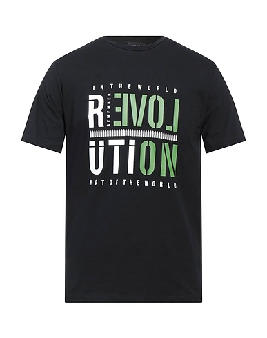 KAOS T-shirt Nero 100% Cotone