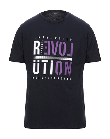 KAOS T-shirt Blu notte 100% Cotone