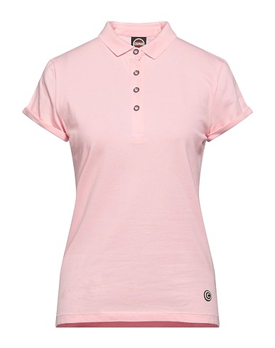 COLMAR Polo shirt Pink 96% Cotton, 4% Elastane