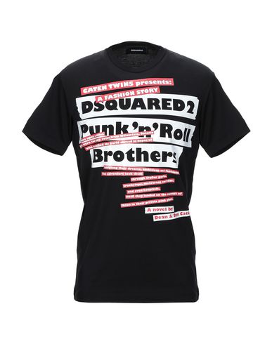 Dsquared2 T-shirts In Black