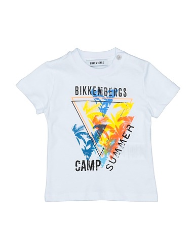 BIKKEMBERGS T-shirt White 100% Cotton