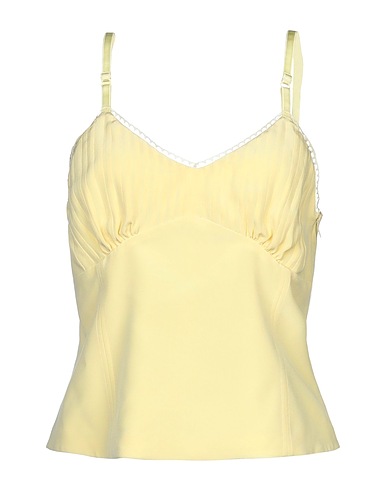 MOSCHINO Camisole Yellow 100% Silk