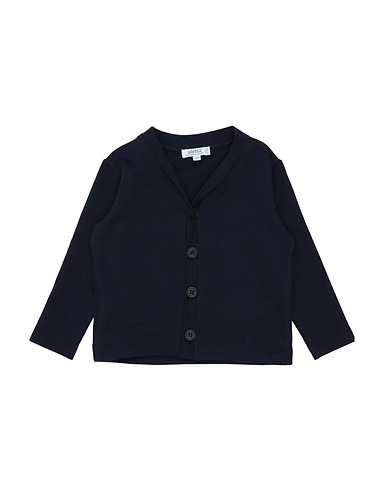 ALETTA Sweatshirt Midnight blue 94% Cotton, 6% Elastane