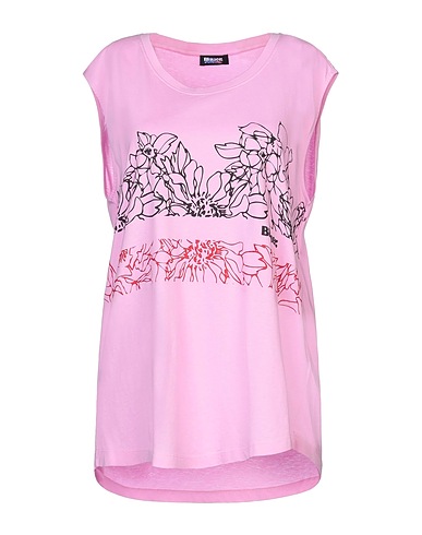 BLAUER. T-shirt Pink 100% Cotton