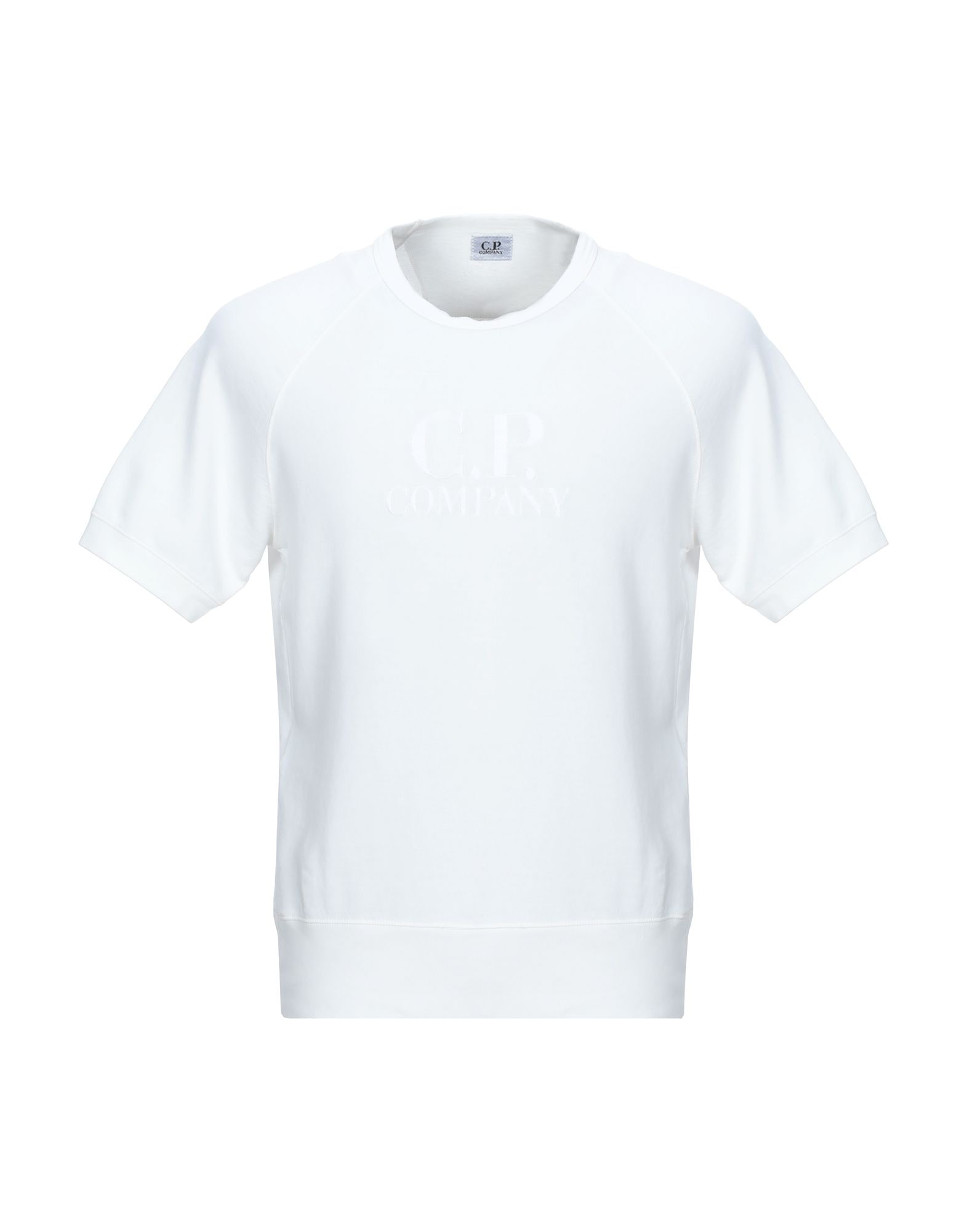 white cp company hoodie