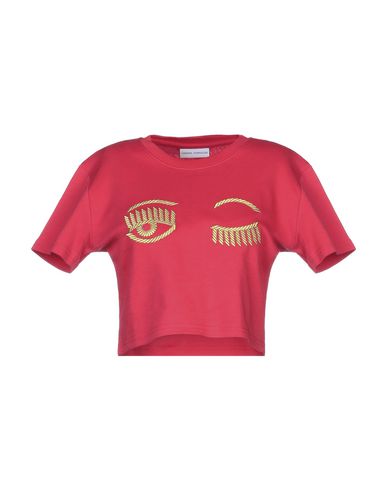 Shop Chiara Ferragni Woman T-shirt Red Size S Cotton
