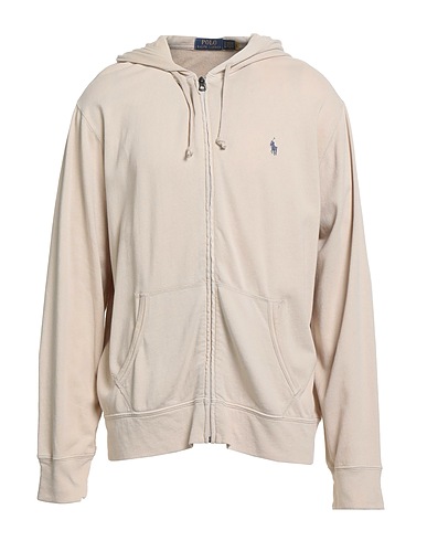 POLO RALPH LAUREN Hooded sweatshirt Beige 100% Cotton