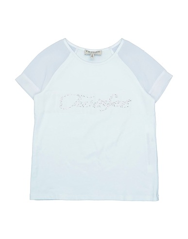 TWINSET T-shirt White 95% Cotton, 5% Elastane