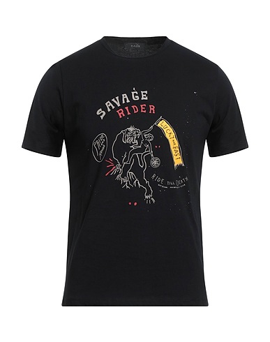 KAOS T-shirt Noir 100% Coton
