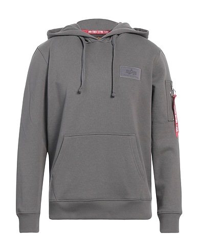 ALPHA INDUSTRIES Hoodie Blei 80% Baumwolle, 20% Polyester