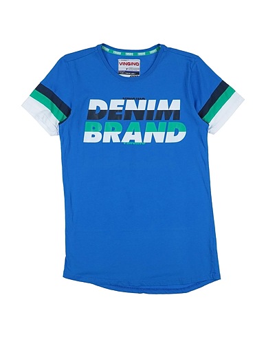 VINGINO T-shirt Azzurro 50% Cotone, 50% Poliestere