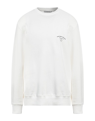 IH NOM UH NIT Felpa Off white 100% Cotone, Elastan