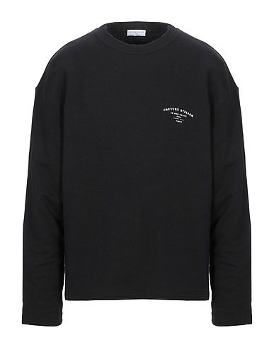 IH NOM UH NIT Sweatshirt Black 100% Cotton, Elastane