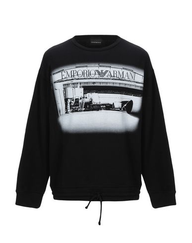 Emporio Armani Sweatshirts In Black