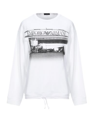 Emporio Armani Sweatshirts In White