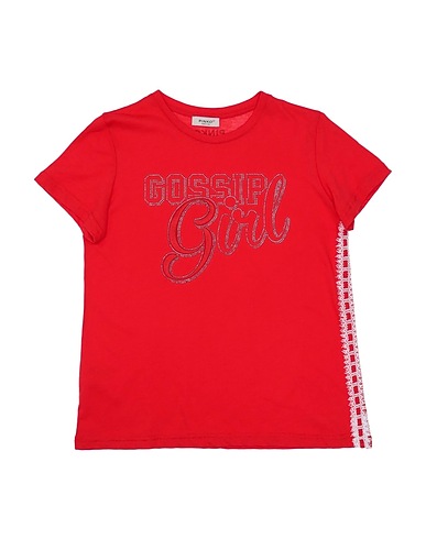 PINKO UP T-Shirt Rot 100% Baumwolle, Polyester