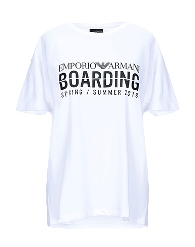 EMPORIO ARMANI T-shirt White 100% Cotton
