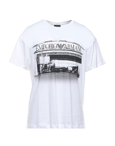 EMPORIO ARMANI T-shirt White 100% Cotton