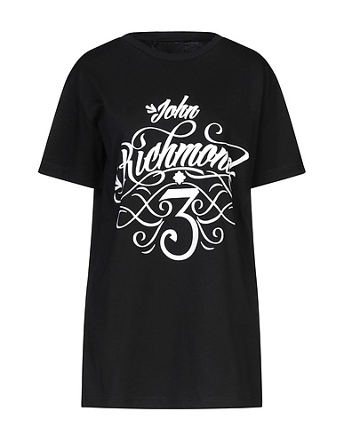 JOHN RICHMOND T-shirt Nero 100% Cotone