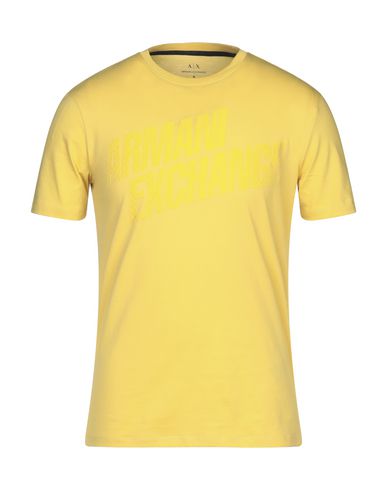 yellow armani t shirt