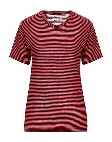 MARANT ÉTOILE Ｔシャツ レッド リネン 50% / コットン 50%