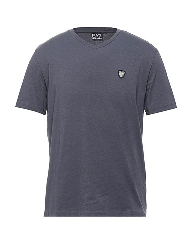 EA7 Basic T-shirt Charcoal 95% Cotton, 5% Elastane
