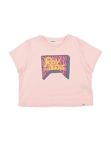 ROŸ ROGER'S T-shirt Ανοιχτό ροζ 100% Βαμβάκι