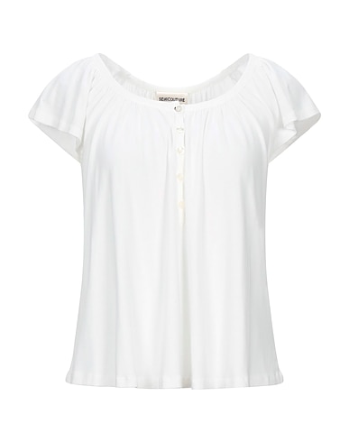 SEMICOUTURE T-shirt White 100% Cotton