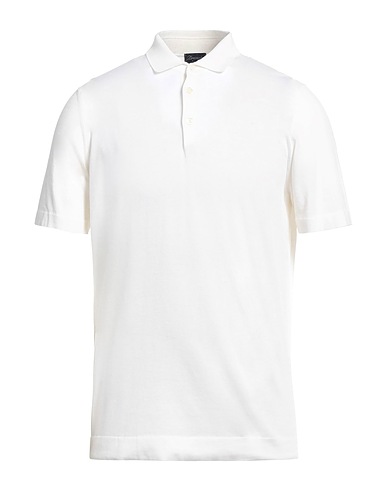 DRUMOHR Polo shirt White 100% Cotton