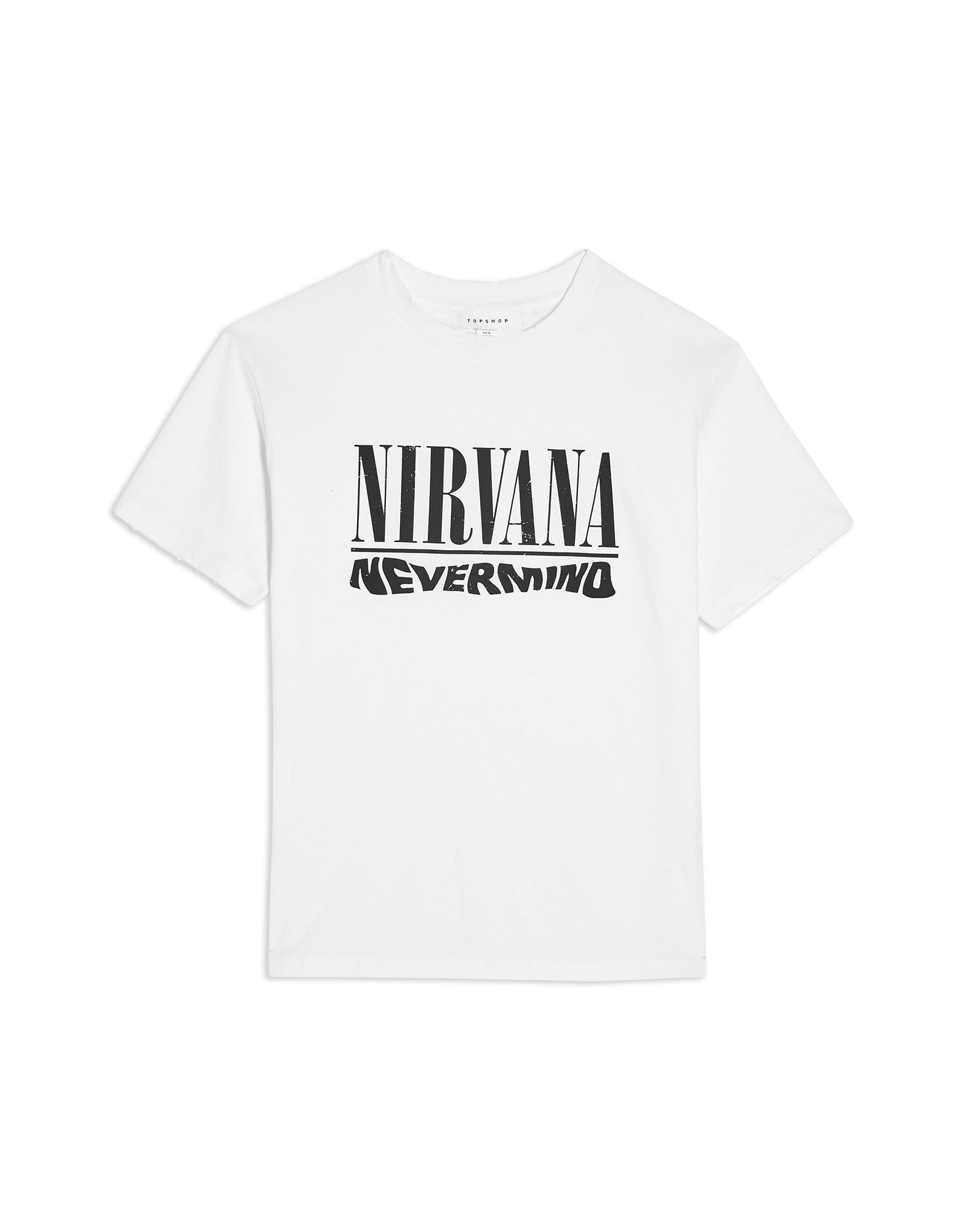 nirvana t shirt topshop