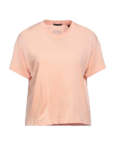 ATM ANTHONY THOMAS MELILLO Basic T-Shirt Hellrosa 100% Baumwolle