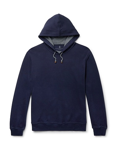 ZOOM BRUNELLO CUCINELLI - Hooded track jacket