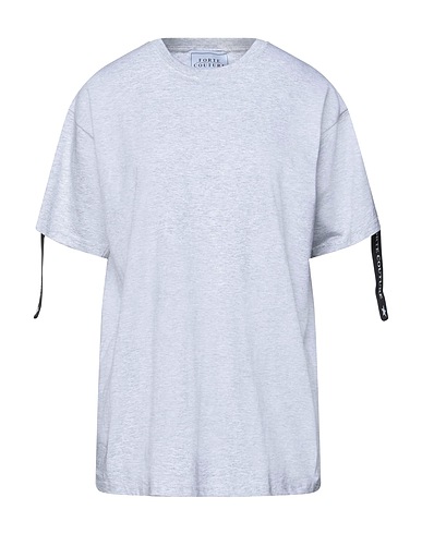 FORTE DEI MARMI COUTURE T-shirt Light grey 100% Cotton