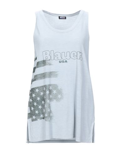 Blauer Tank Tops In Grey